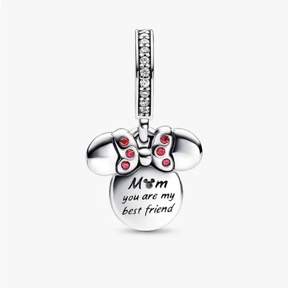 Pandora Disney Minnie Mouse silhouette dangle charm (52) - Picture 2 of 7